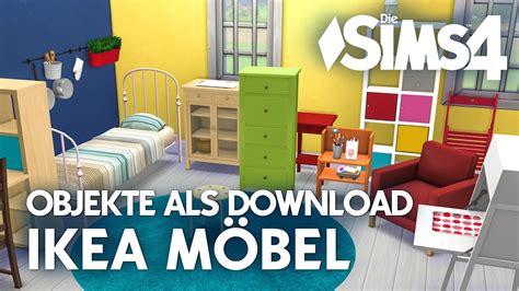 Die Sims 4 Ikea Möbel Als Download Cc Youtube
