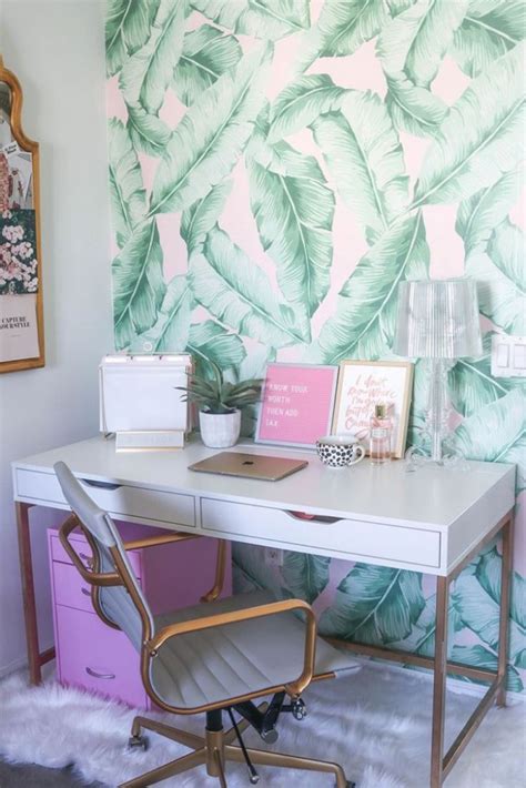 Fabulous And Feminine Home Office Design Ideas Pretend