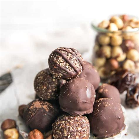 Chocolate Hazelnut Energy Balls Fit Mitten Kitchen