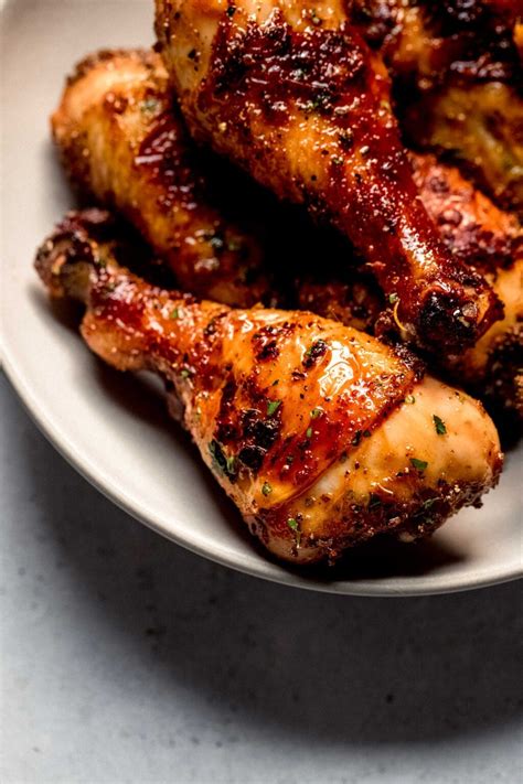 Oven Baked Chicken Legs Crispy Juicy Drumsticks