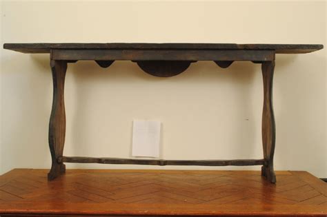 A Spanish Baroque Style Painted Pinewood Console Table At 1stdibs