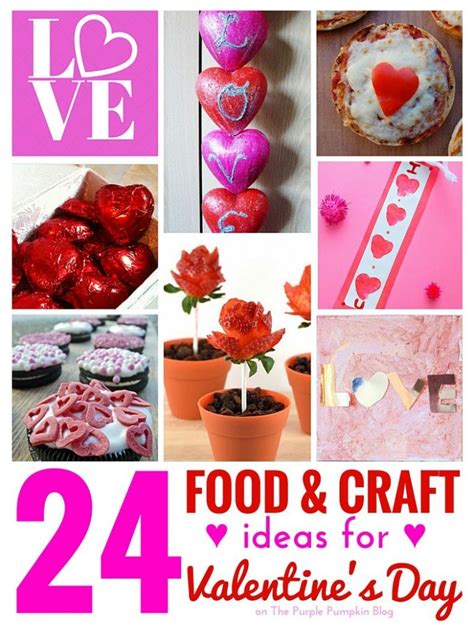 24 Food And Craft Ideas For Valentines Day
