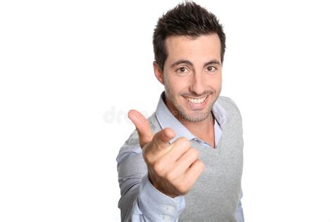 194 Smiling Guy Pointing Towards Camera Stock Photos Free And Royalty