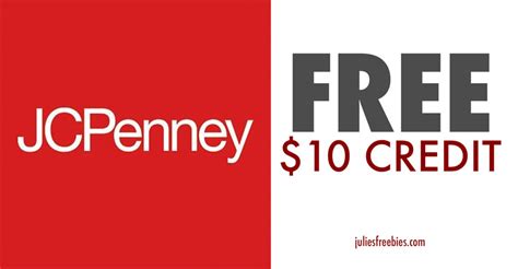 Accept payments at any jcp store. Free $10 off $10 Purchase at JCPenney - Julie's Freebies