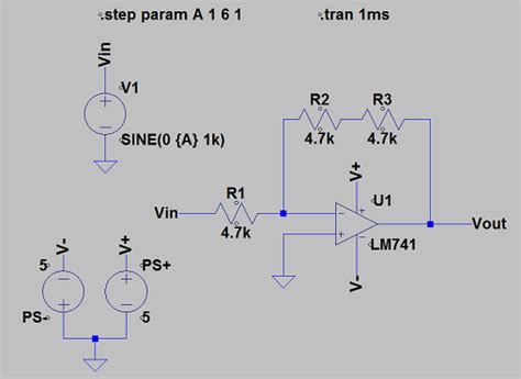 Why Isnt This Inverting Amplifier Using A Lm741 Op Amp Clipping At The