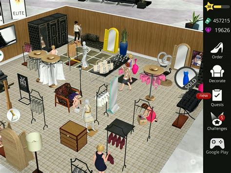 Fashion Empire Boutique Sim Virtual Worlds Land