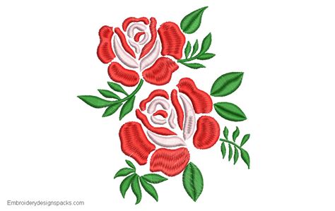 Download Free Rose Embroidery Design Embroidery Designs