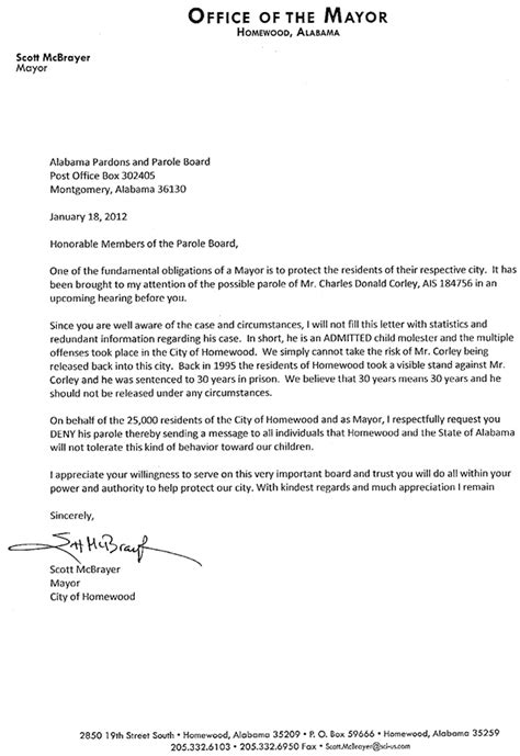 As a letter to the president is a formal document, so it's best to use a standard business letter format. How To Write A Letter Parole Board | Letter Template