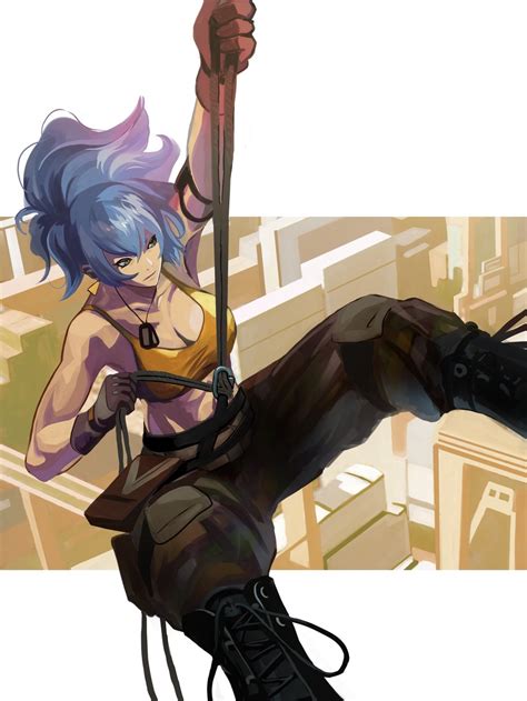 Leona Heidern The King Of Fighters And 2 More Drawn By Meke77842928