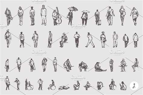 Big collection of sketches of people | Sketches of people, Brochure ...