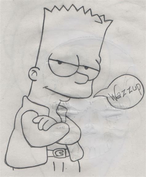 Simpson bart homer adidas yeezy drawing. Bart Simpson by F-r-a-n-c-i-s-c-o on DeviantArt