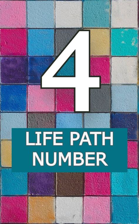 Life Path Number 4 General Characteristics Skills And Traits