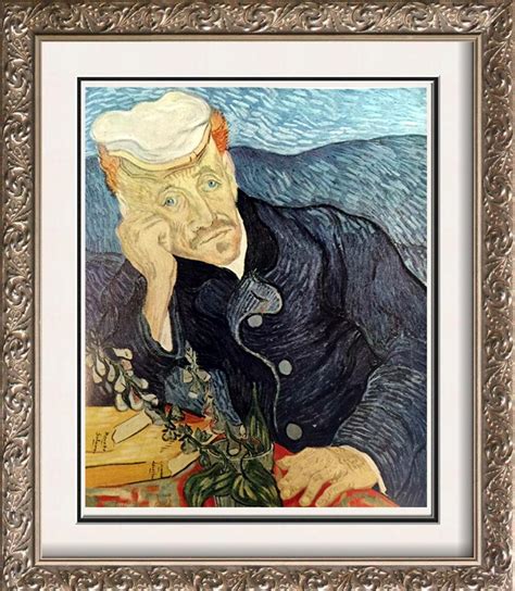 Vincent Van Gogh Portrait Of Dr Gachet C1890 Fine Art Print From