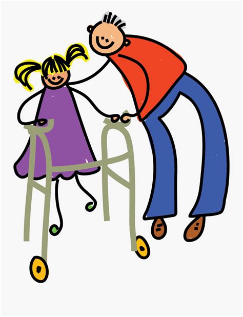 People With Special Needs Cartoon Free Transparent Clipart Clipartkey