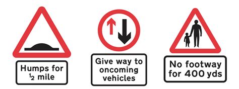 Know Your Uk Traffic Signs