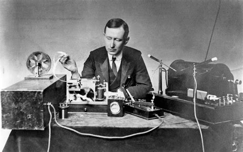 Guglielmo Marconi Italian Radio Pioneer C 1902 Inventing Europe