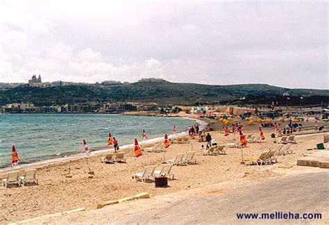 Bays And Beaches Mellieha Bay Ghadira Mellieha Malta