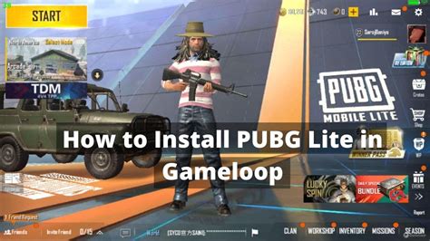 How To Install Pubg Lite In Gameloop Youtube