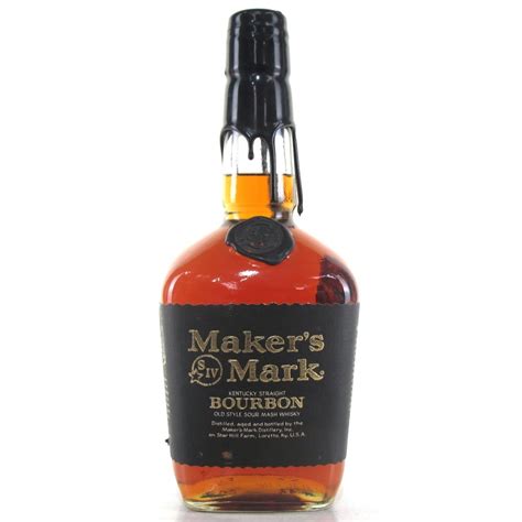 Makers Mark Black Label Kentucky Straight Bourbon