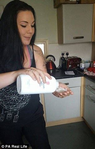 The Woman Addicted To Eating TALC Has Eaten Nearly A Tonne Daily Mail Online