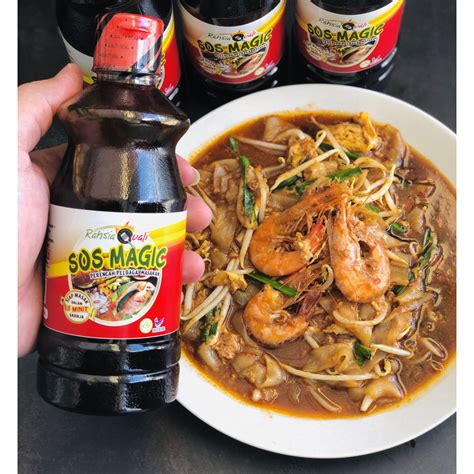 Kalau kuahnya tak kena dengan tekak, mau putus selera dibuatnya. Pes Char Kuey Teow Segera Sos Magic