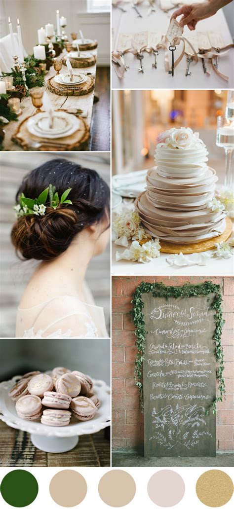 Top 7 Rustic Neutral Wedding Color Palettes For Fall