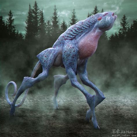 Howler Jia Hao Alien Creatures Creature Concept Art