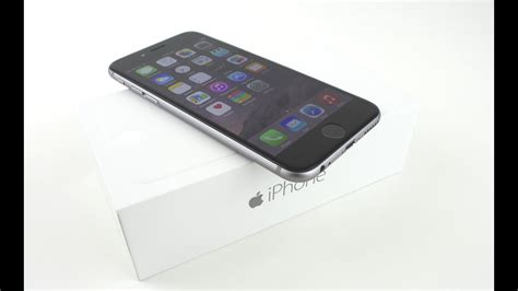 Apple Iphone 6 Unboxing And First Impressions Space Gray