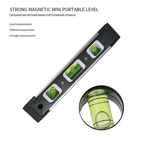 High Precision Level Measurement Strong Magnetic Portable Water Level