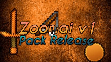 Zoomai V1 🎃 ~ Uhc Orange Bedwars Skywars Resourcetexture Pack