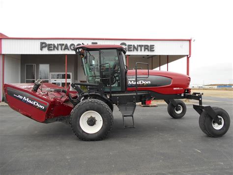 2009 Macdon M150 Windrower For Sale In Lacombe Ab Ironsearch