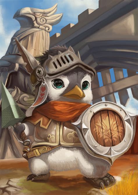 Penguin Warrior Art/photo study, credit and many thanks to