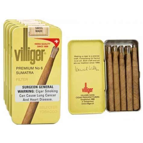 Villiger Premium No6 Sumatra Cigars
