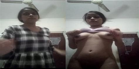 Desi Girl Showing Puffy Nipples Nude MMS