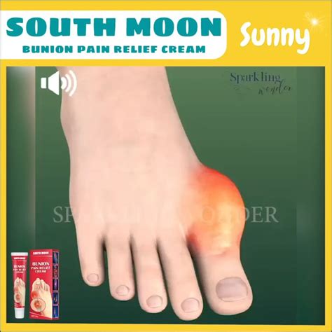 South Moon Bunion Pain Relief Cream Gout Ointment Cause Joint Knee Pain