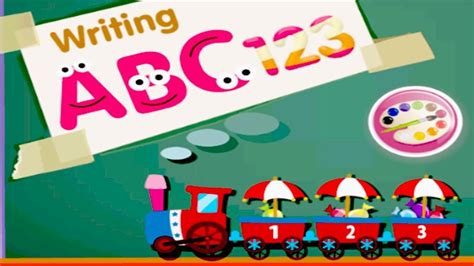 Abc 123 Writing Coloring Book Kids Learn How To Write Alphabet A To Z