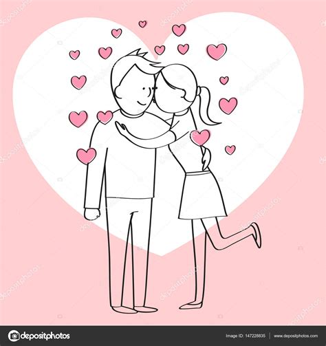 Cuando el amor es verdaderamente puro, sincero es capaz de aguantar comparte estas imágenes con esos mensajes graciosos por tus redes sociales en especial por facebook para que todos los enamorados sean. Dibujos: parejas enamoradas | pareja de enamorados ...