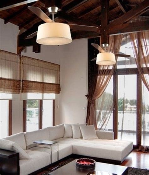 12 stylish ceiling fans under $500 to keep you cool. Modern Ceiling Fan With Light and Drum Shade