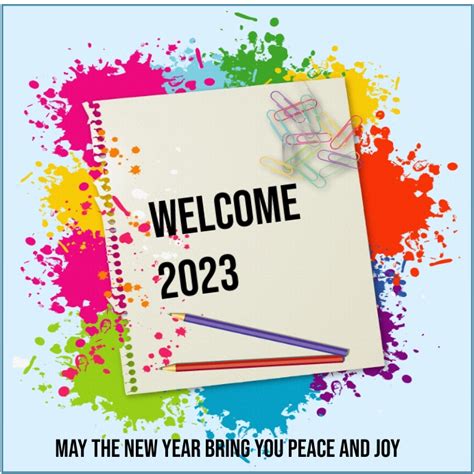 Welcome 2023 Template Postermywall