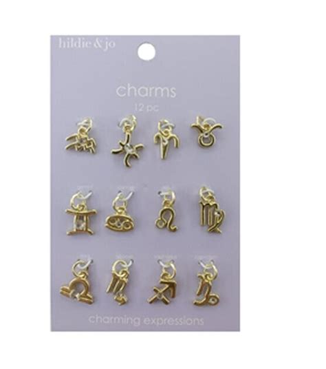 12ct Spring Zodiac Sign Charms By Hildie And Jo Joann