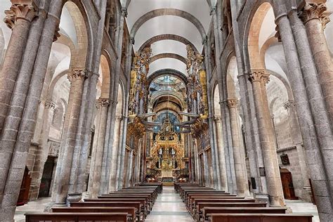 Santiago De Compostela Cathedral Santiago Spain Only Where You Have