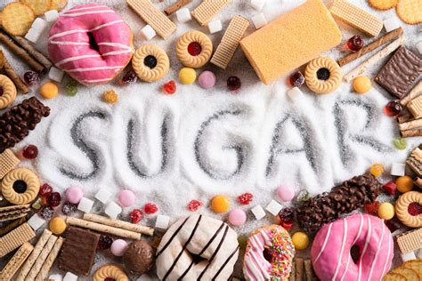 Download Assorted High Sugar Foods On Display Wallpaper