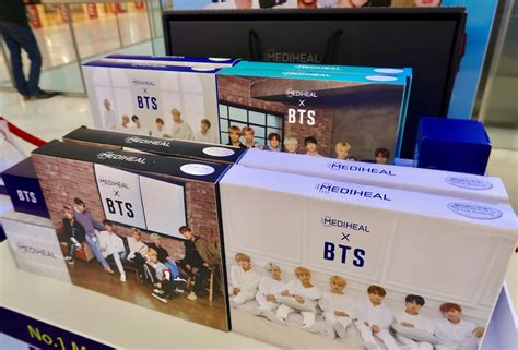 Today i tried the bts x mediheal mask set! Mediheal X BTS Sheet Mask Collection launches in Manila ...