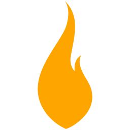 Orange flame icon - Free orange flame icons | Flames, Orange icons, Orange flame