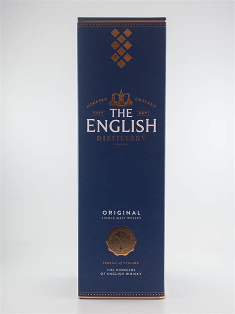 The English Original Single Malt Whisky 70cl Norfolk Hampers