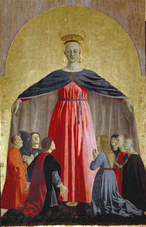 Polyptych Madonna Della Misericordia Posters And Prints By Piero Della