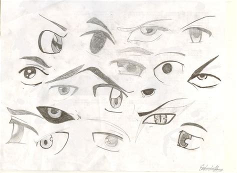 Set of anime style eyes of different colors, isolated on. some male anime eyes by emberinflames on DeviantArt
