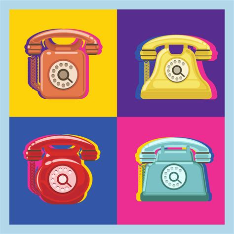 Rotary Phone Free Vector Art 2237 Free Downloads