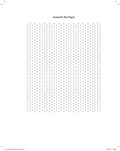 2 Page Isometric Dot Paper Template Download Printable Pdf Templateroller