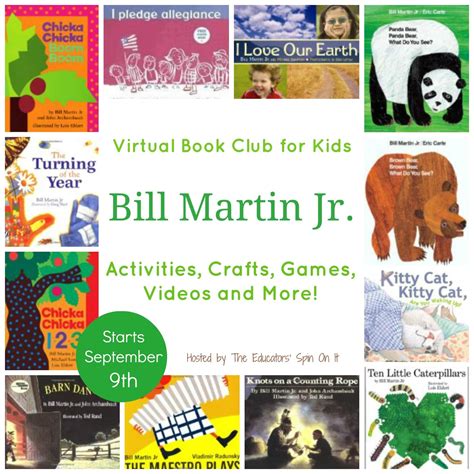 Announcing The Bill Martin Jr Virtual Book Club For Kids The